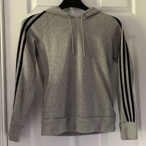 grey adidas hoodie